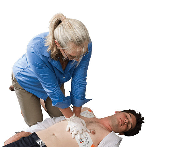 first aid course in Hobart showing cpr