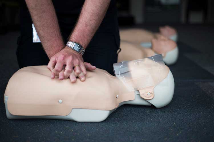 cpr training for work place first aid